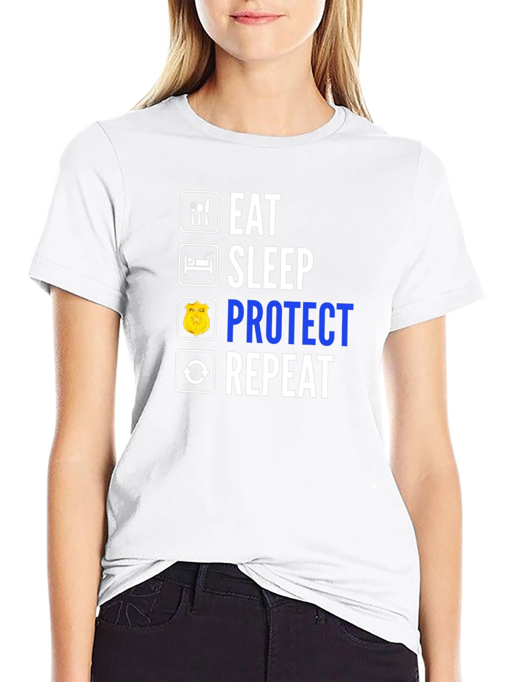 Eat Sleep Protect Repeat T-Shirt