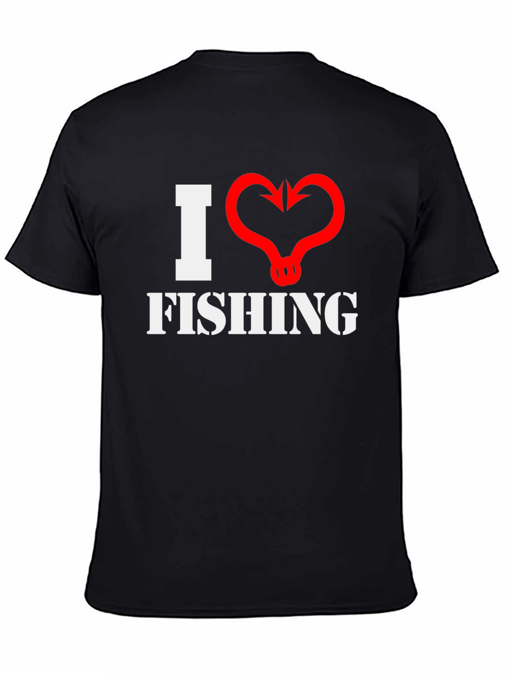 I Heart Fishing Graphic T-Shirt