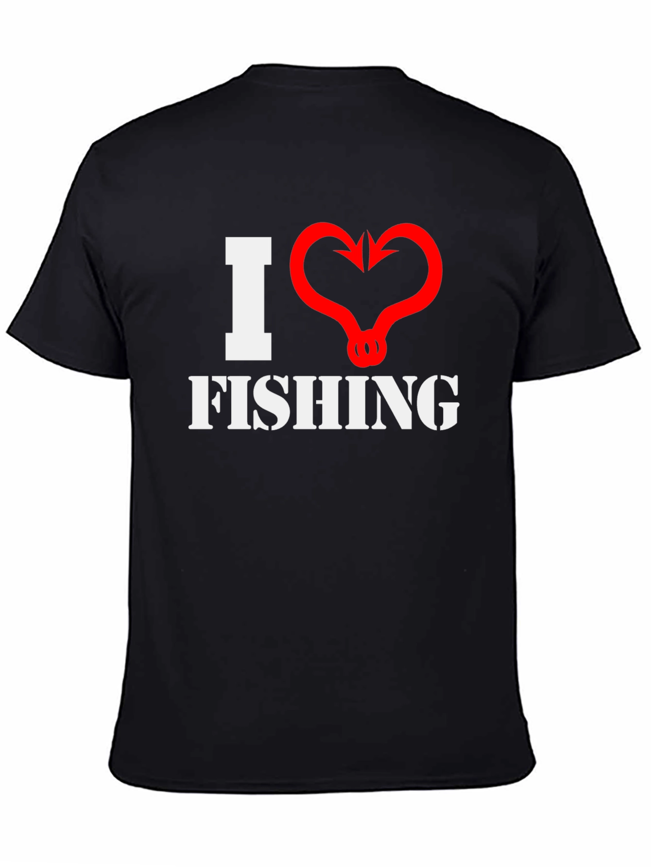 I Heart Fishing Graphic T-Shirt