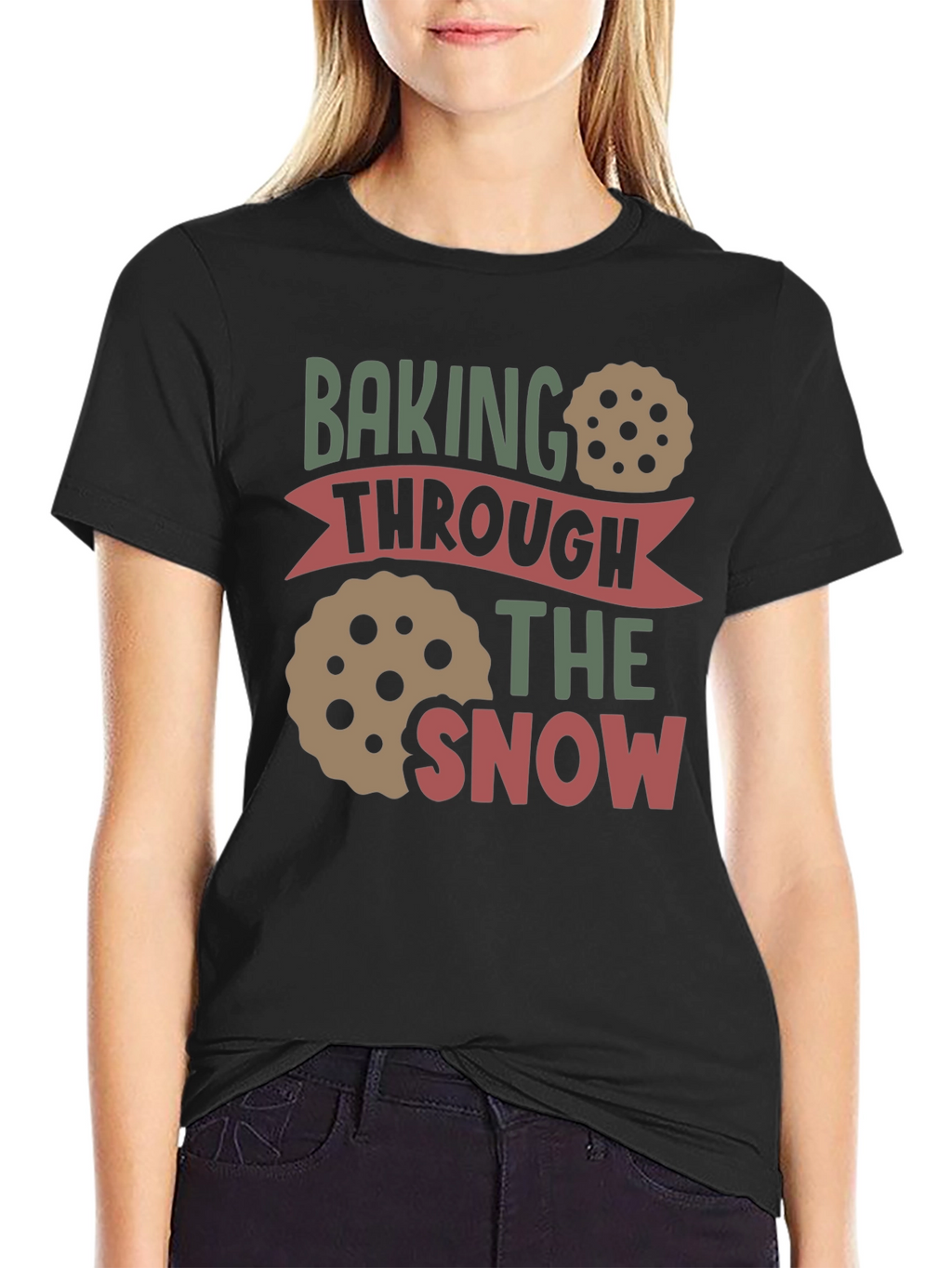 Baking Through the Snow Graphic T-Shirt
