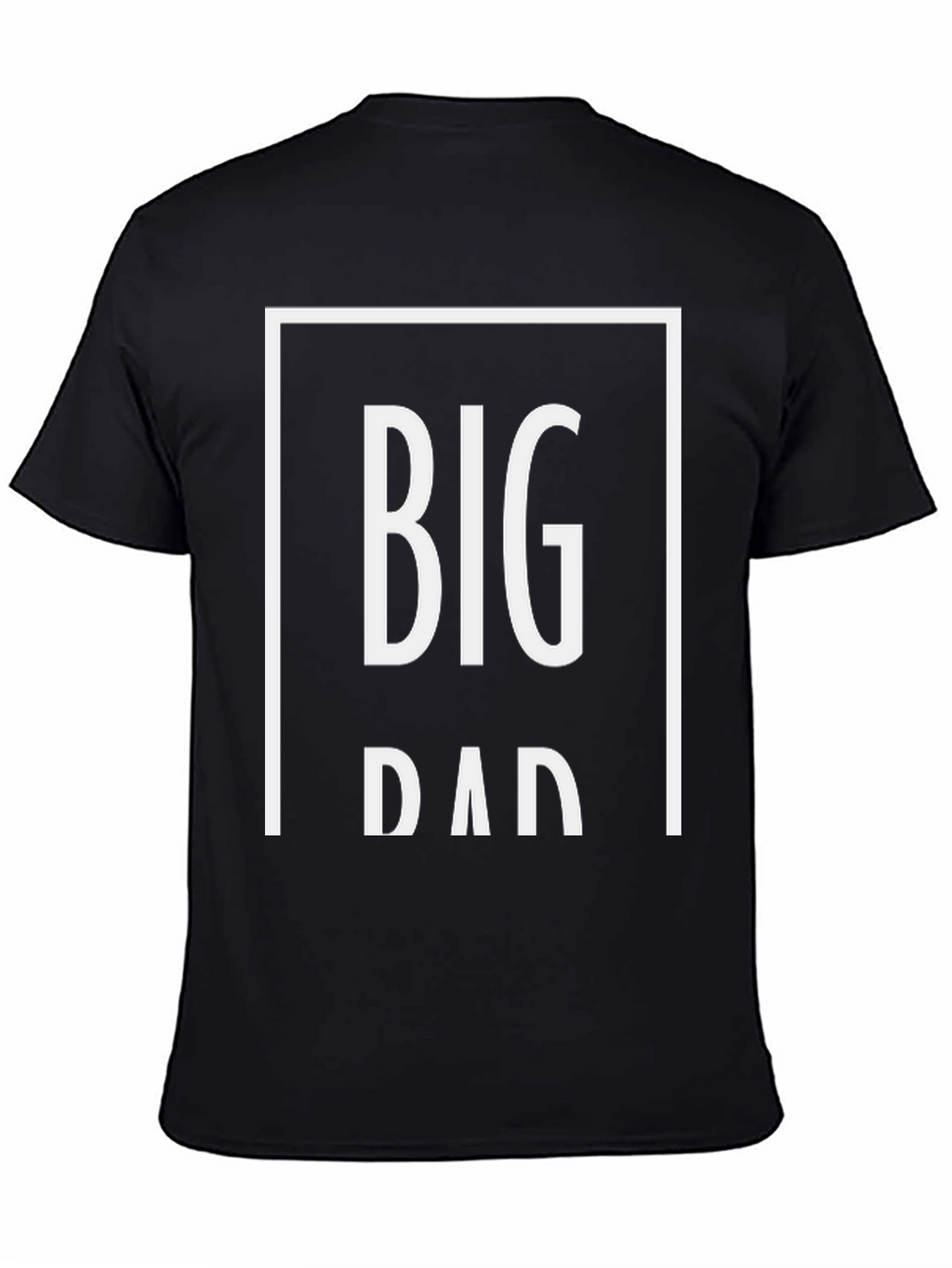 Big Dad Black Graphic T-Shirt