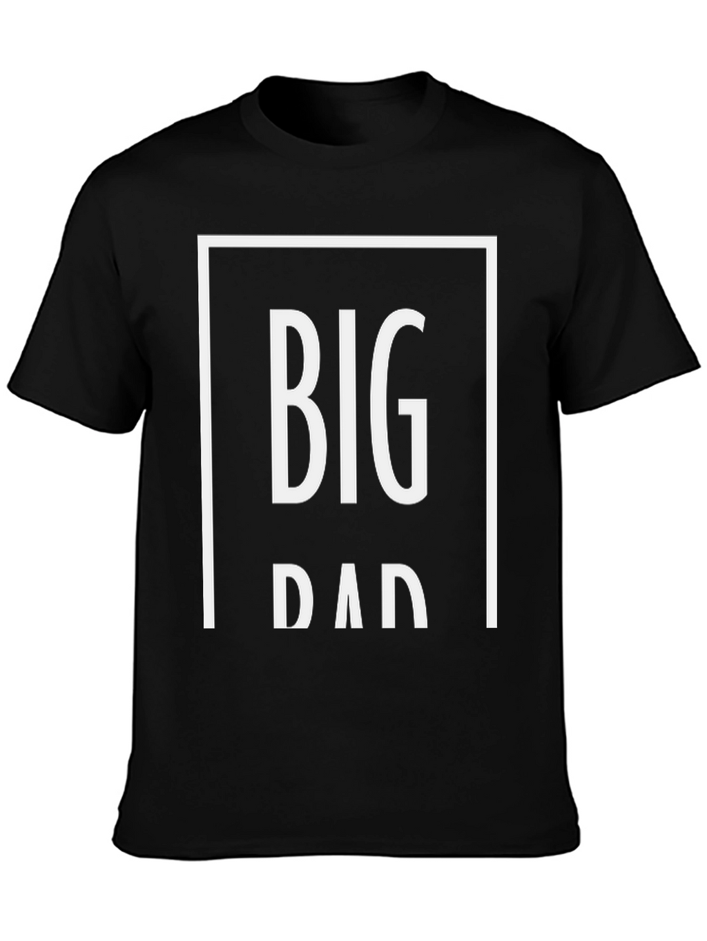 Big Dad Black Graphic T-Shirt