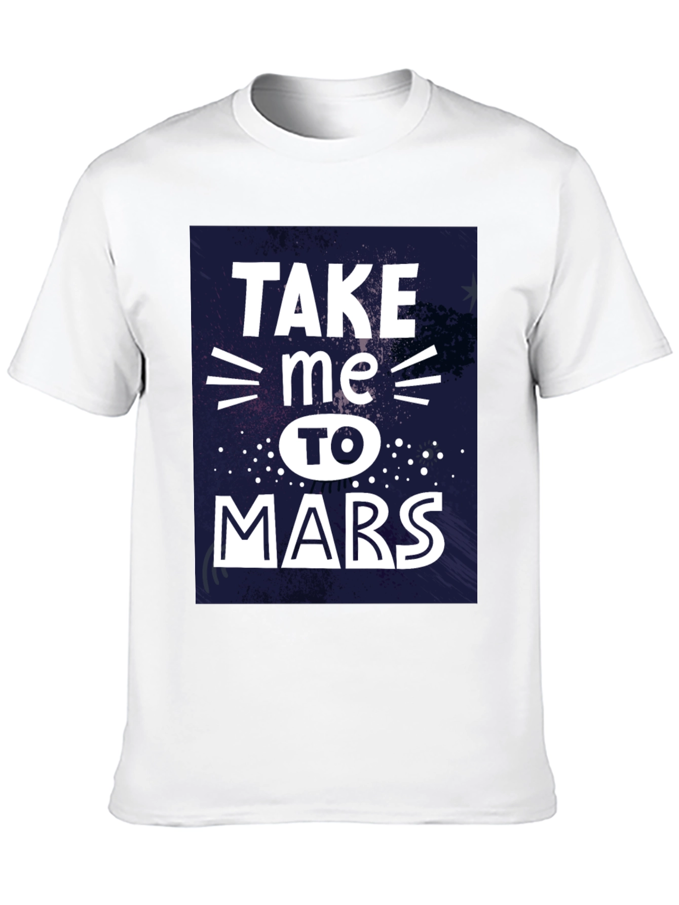 Take Me To Mars Graphic Tee - Black