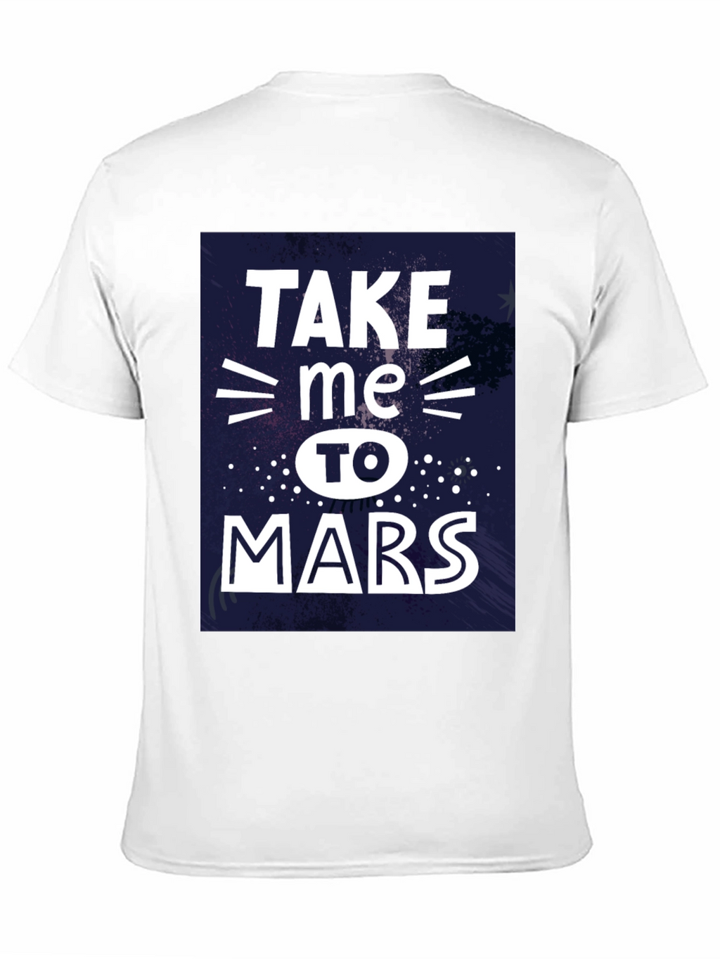Take Me To Mars Graphic Tee - Black