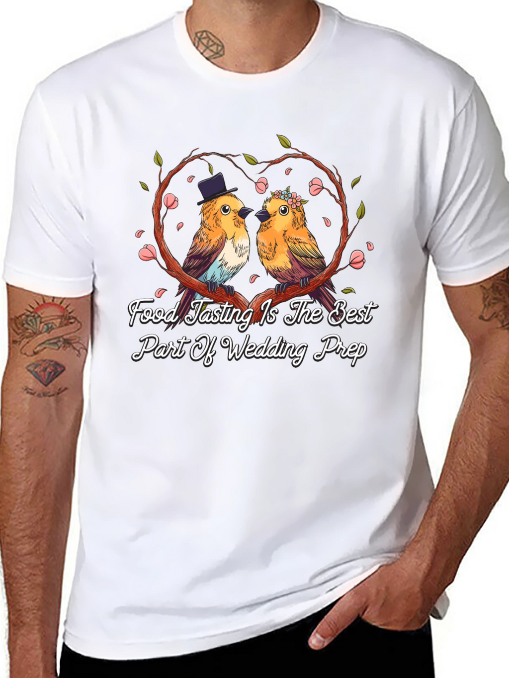 Food Tasting Wedding Prep Tee