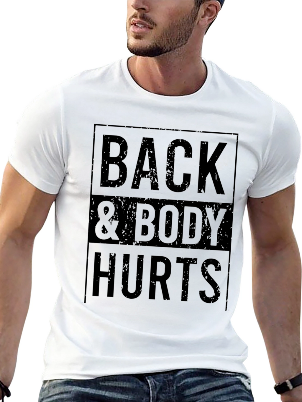 Back & Body Hurts Graphic T-Shirt