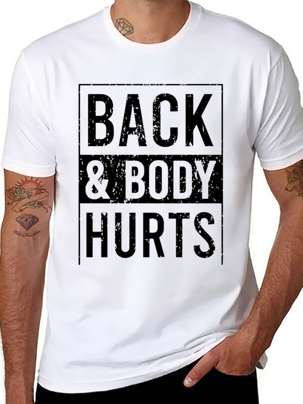 Back & Body Hurts Graphic T-Shirt
