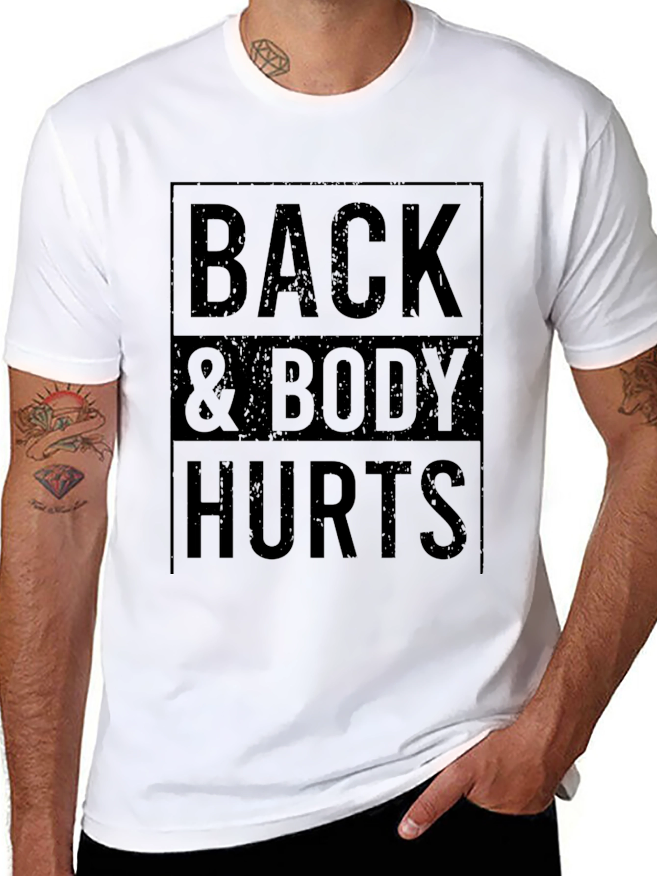 Back & Body Hurts Graphic T-Shirt