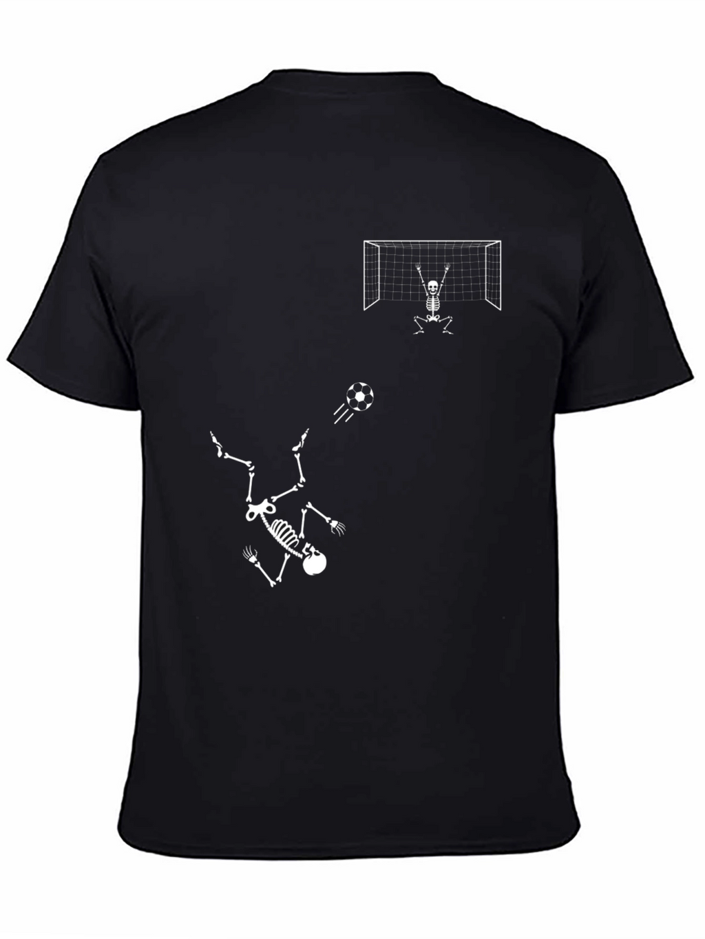 Skeleton Soccer T-Shirt - Goal Keeper