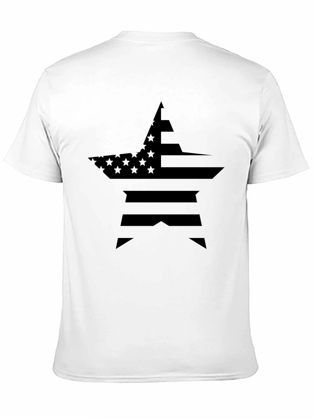 American Flag Star Graphic Tee
