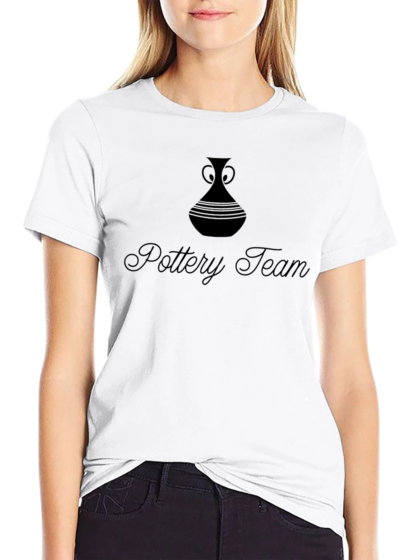 Pottery Team Black T-Shirt