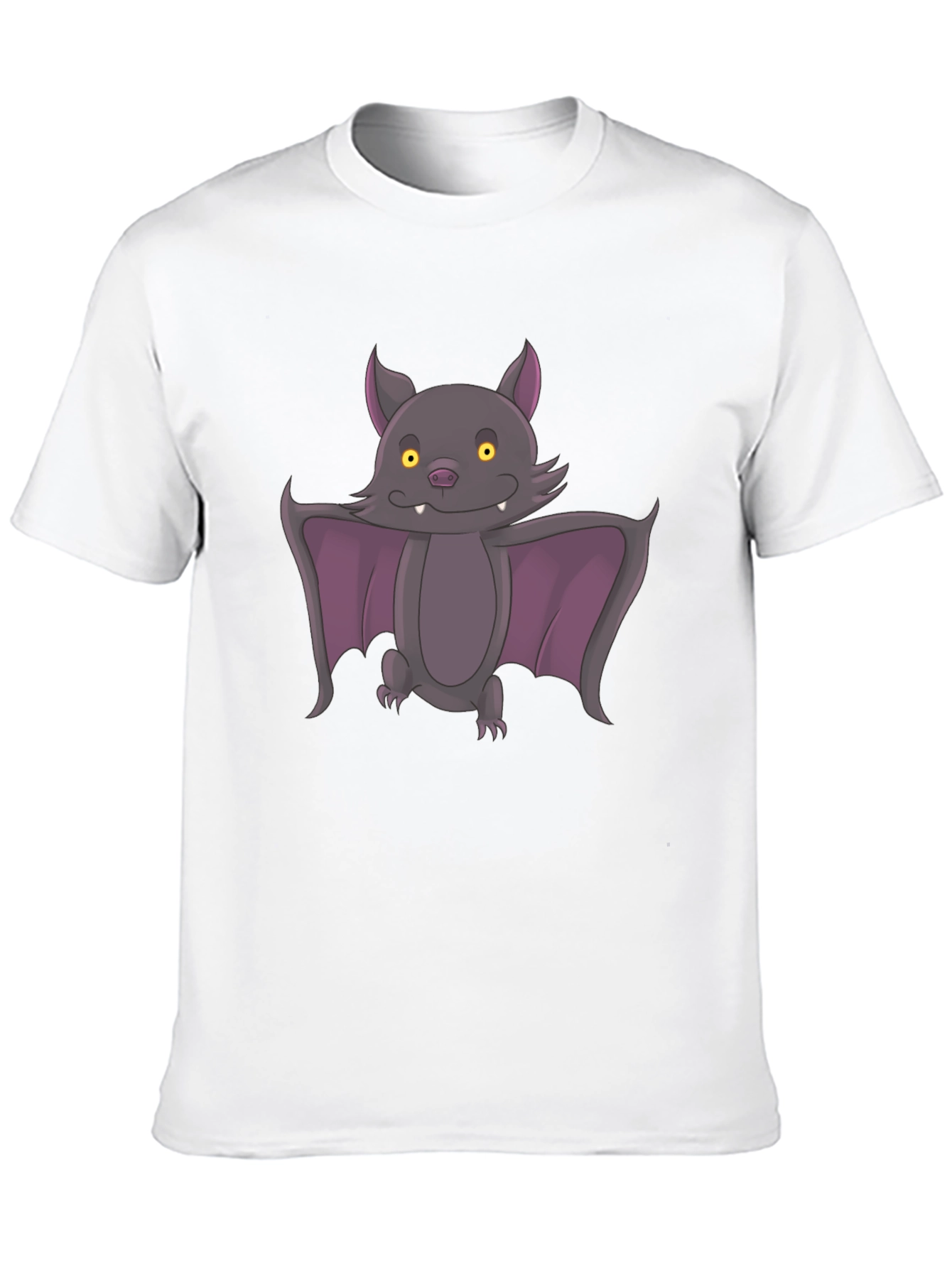 Cute Bat Graphic Tee - Halloween Style!