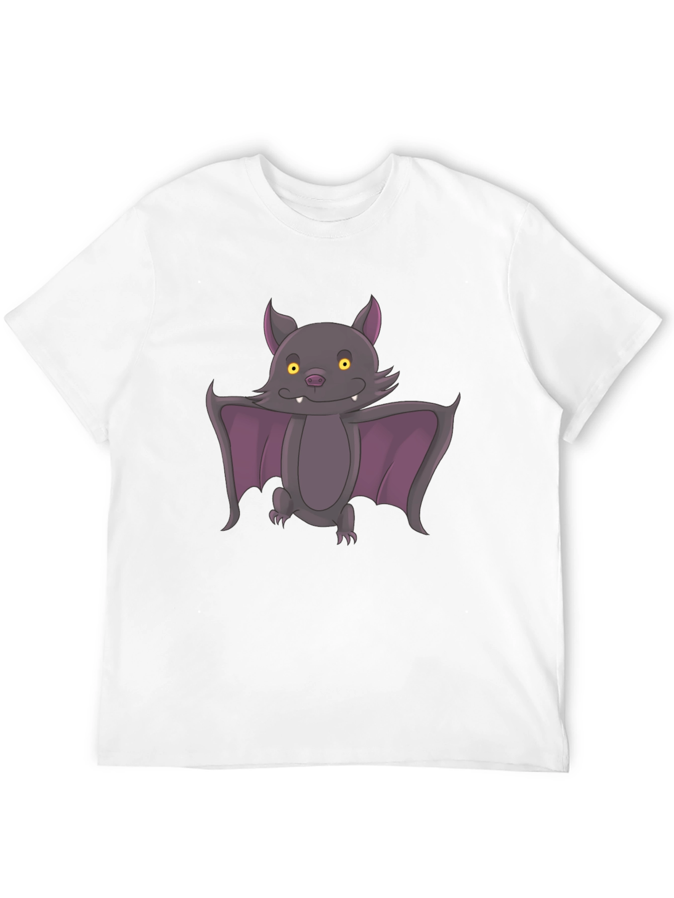 Cute Bat Graphic Tee - Halloween Style!
