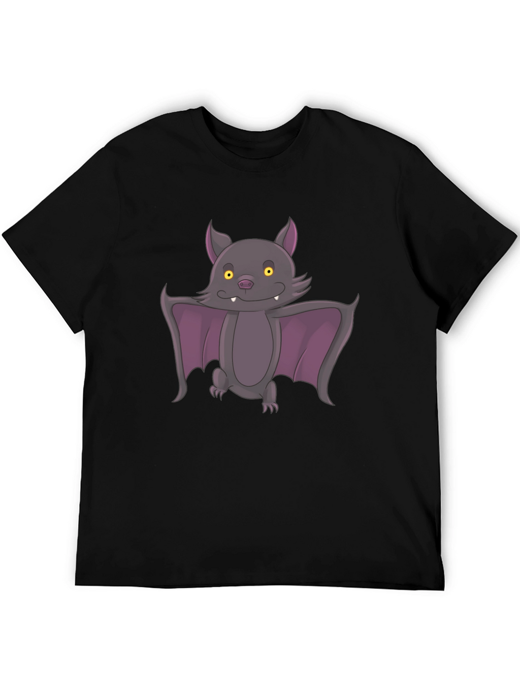 Cute Bat Graphic Tee - Halloween Style!