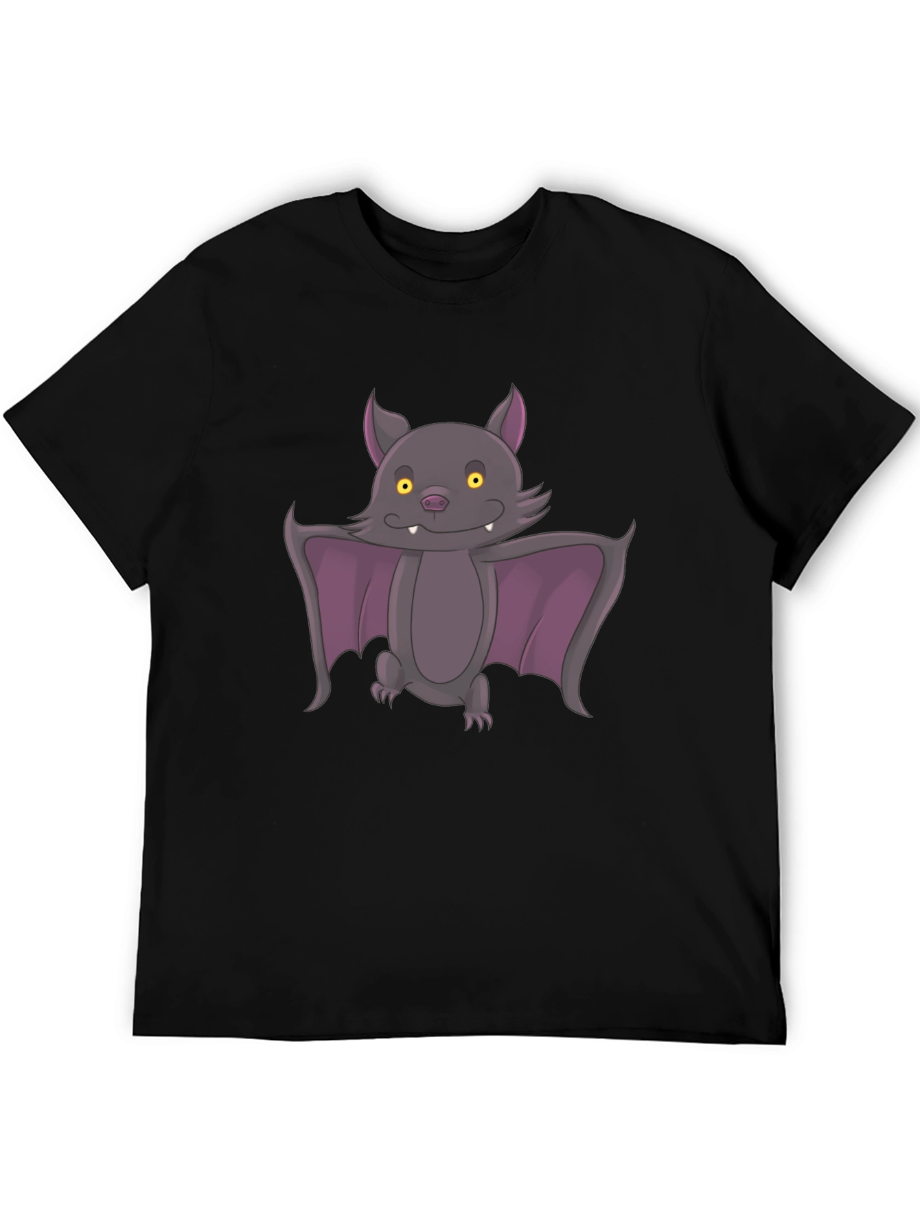 Cute Bat Graphic Tee - Halloween Style!