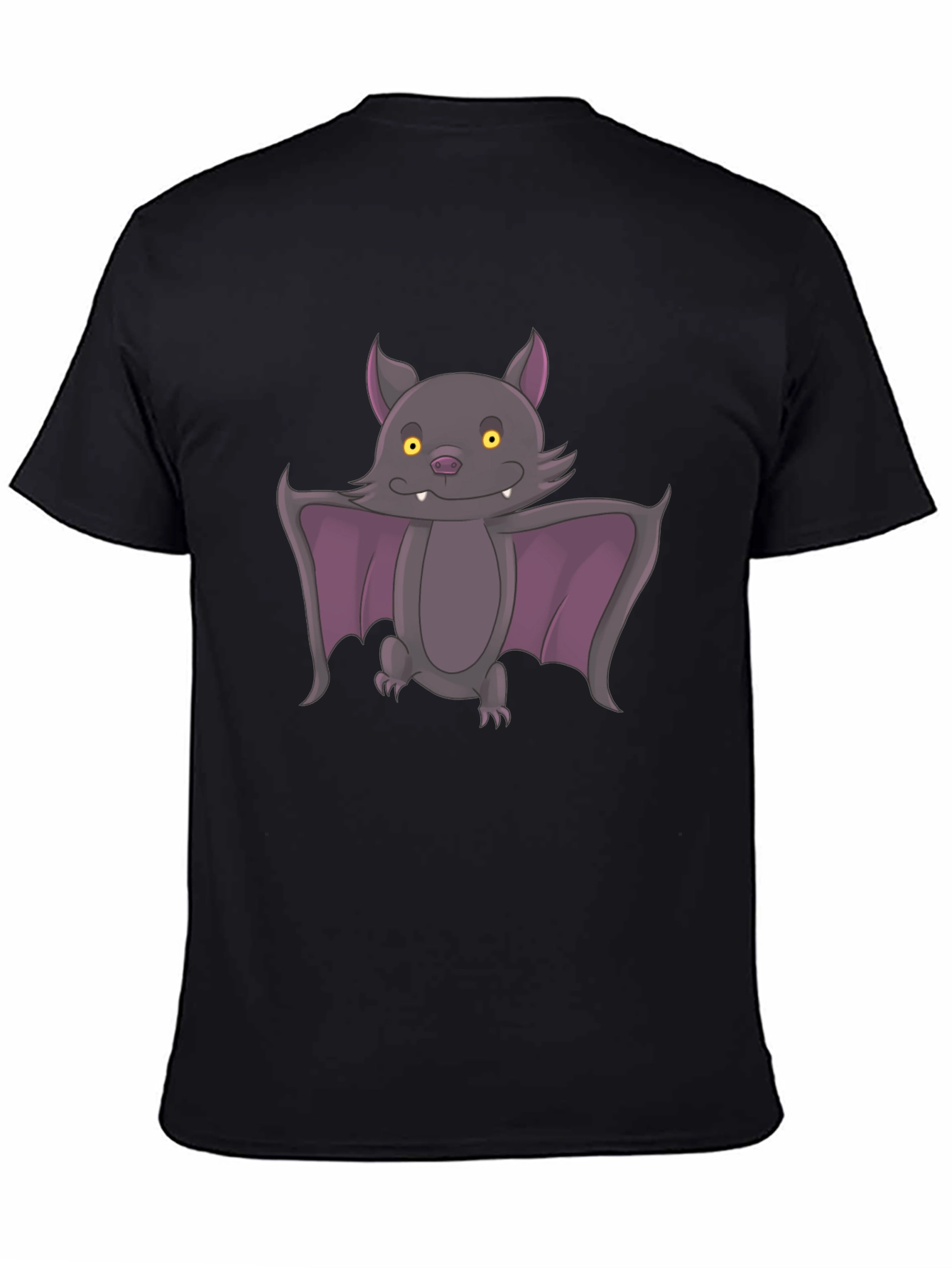 Cute Bat Graphic Tee - Halloween Style!