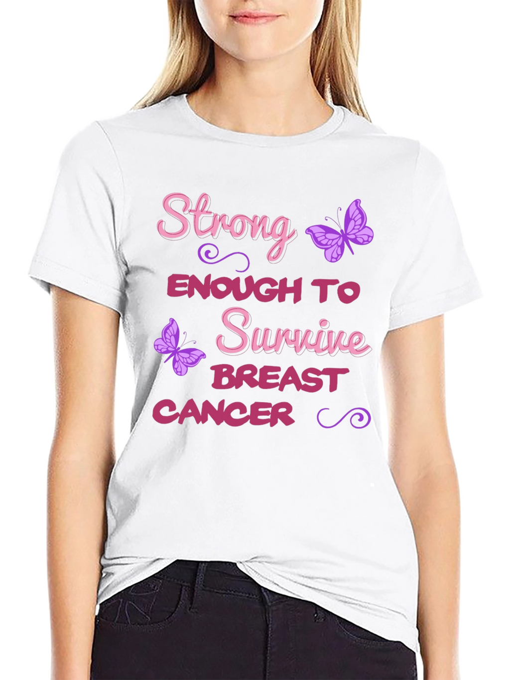 Strong Breast Cancer Survivor T-Shirt