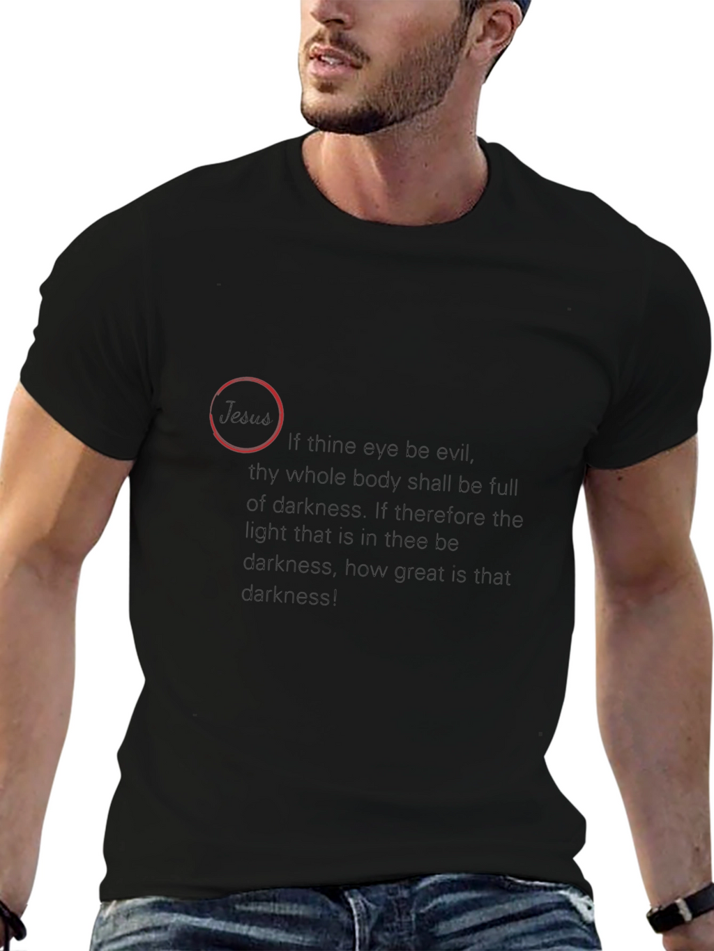 Darkness Quote T-Shirt