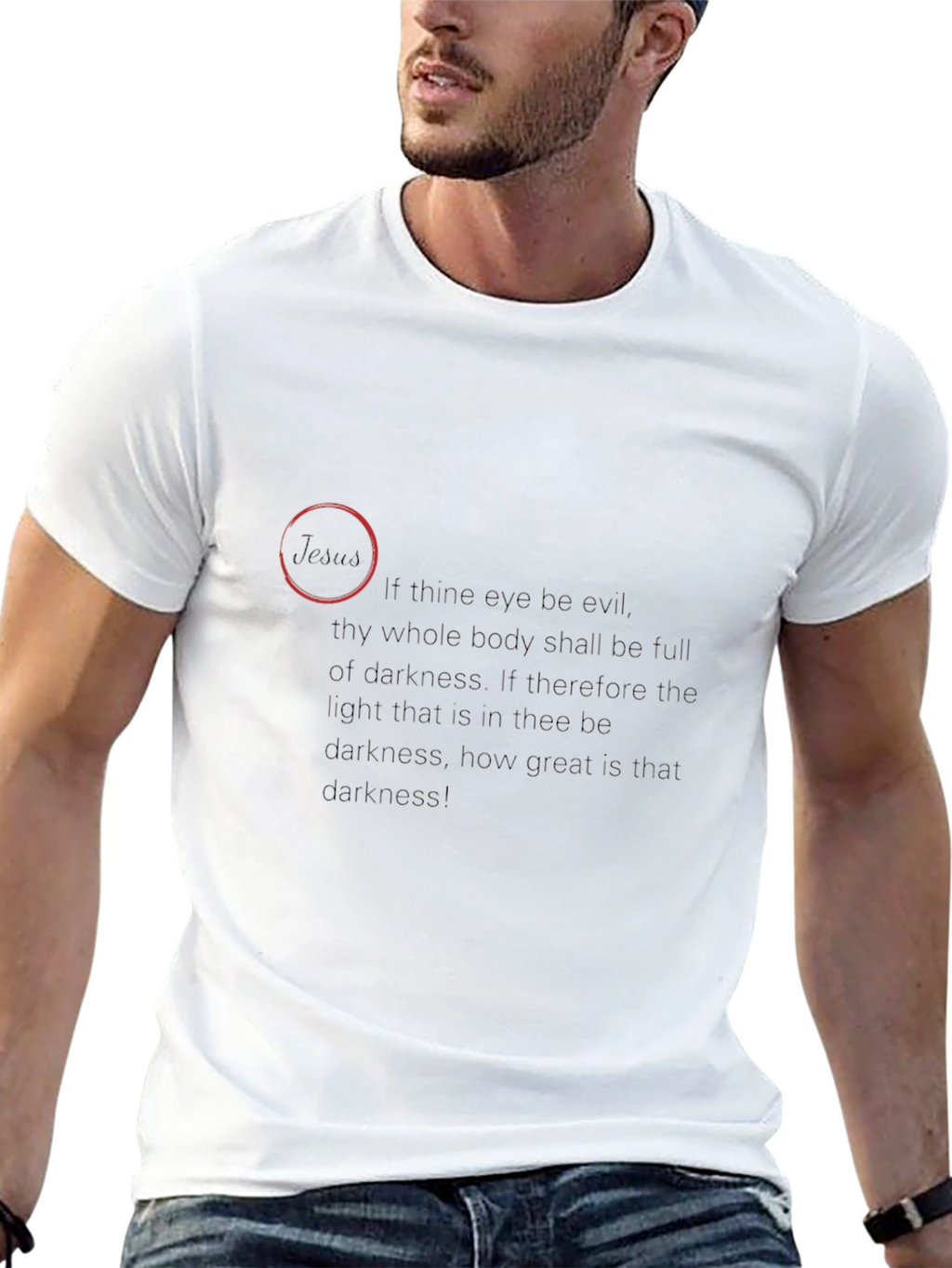 Darkness Quote T-Shirt