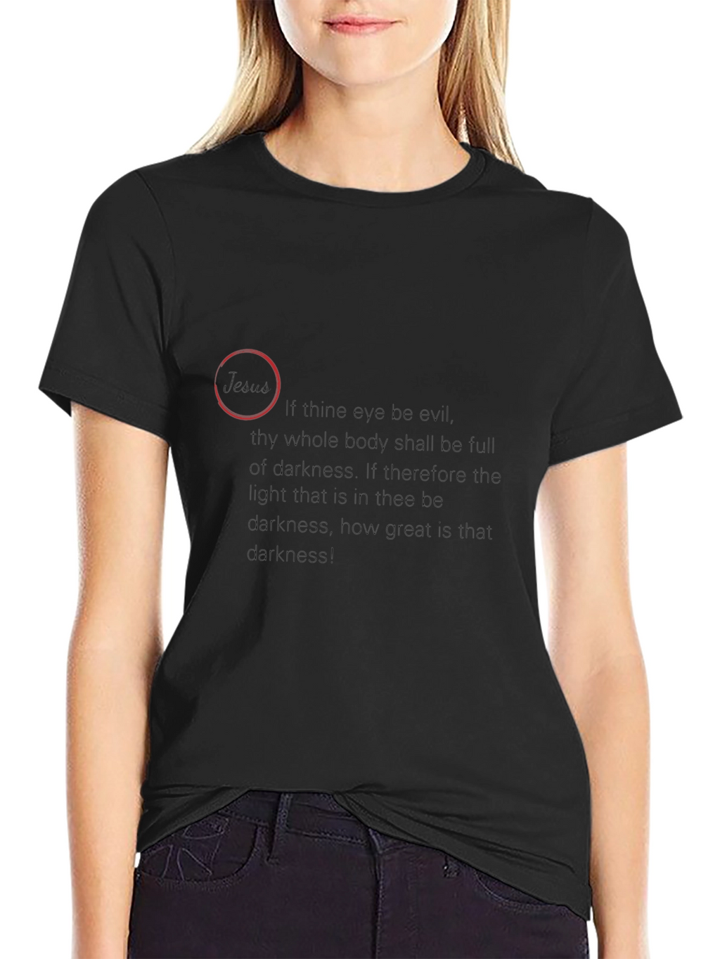 Darkness Quote T-Shirt