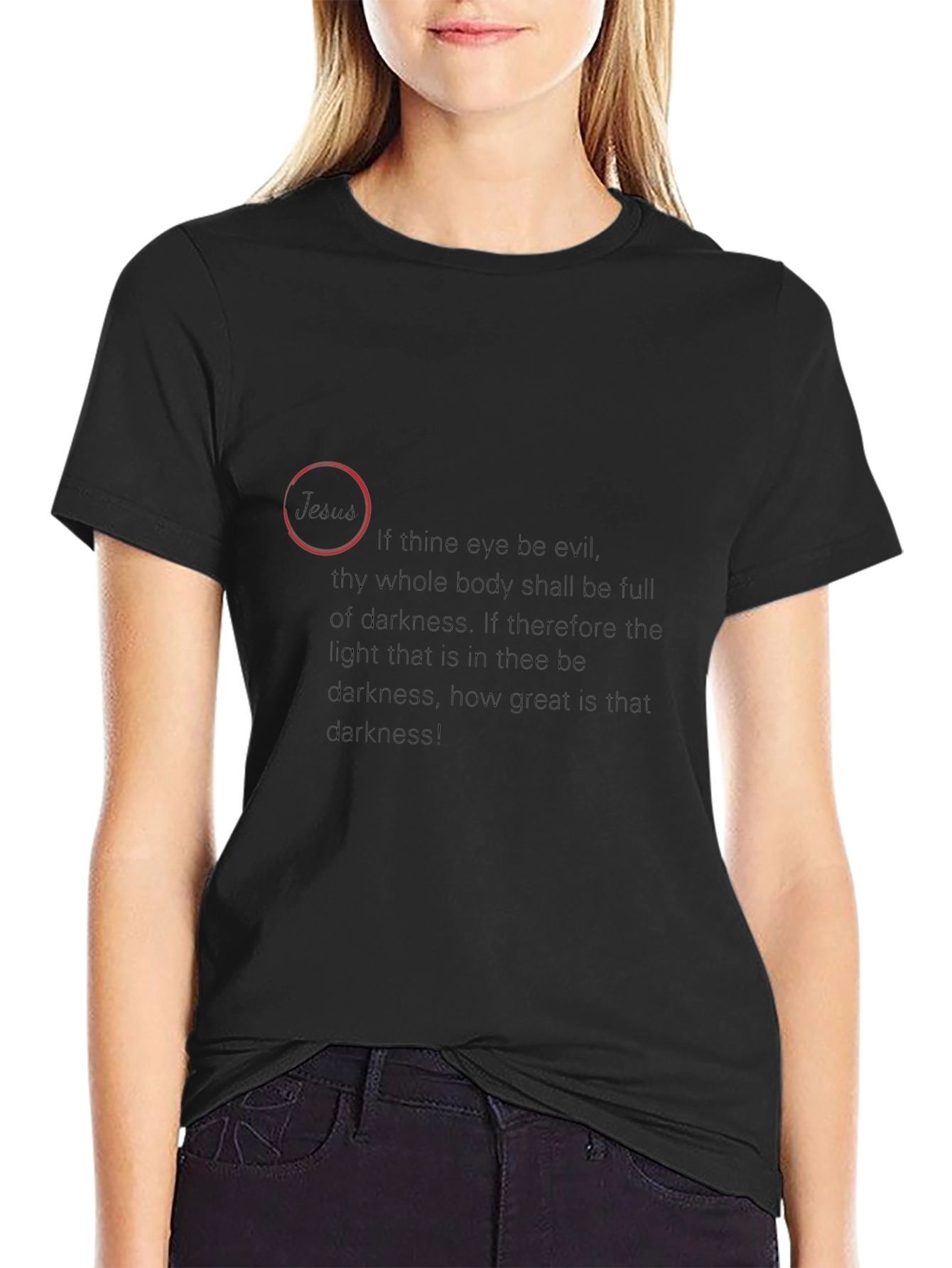 Darkness Quote T-Shirt