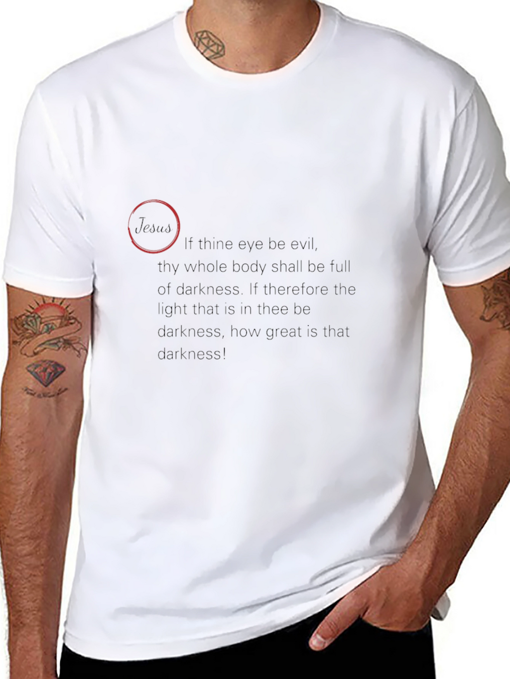 Darkness Quote T-Shirt