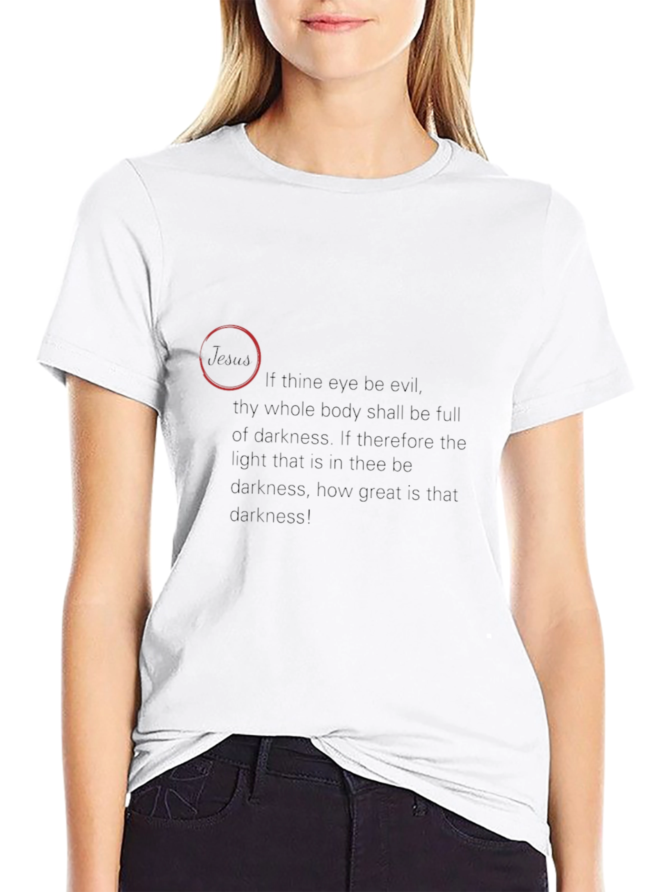 Darkness Quote T-Shirt