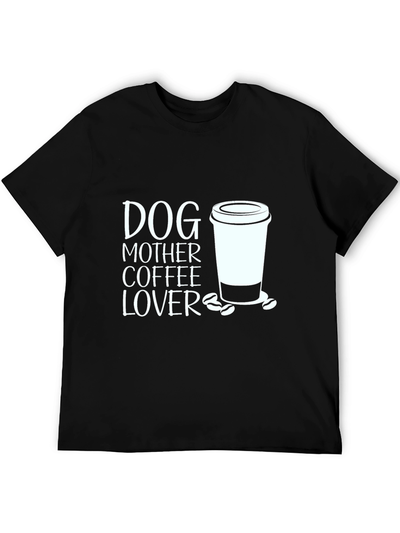 Dog Mother Coffee Lover Graphic Tee