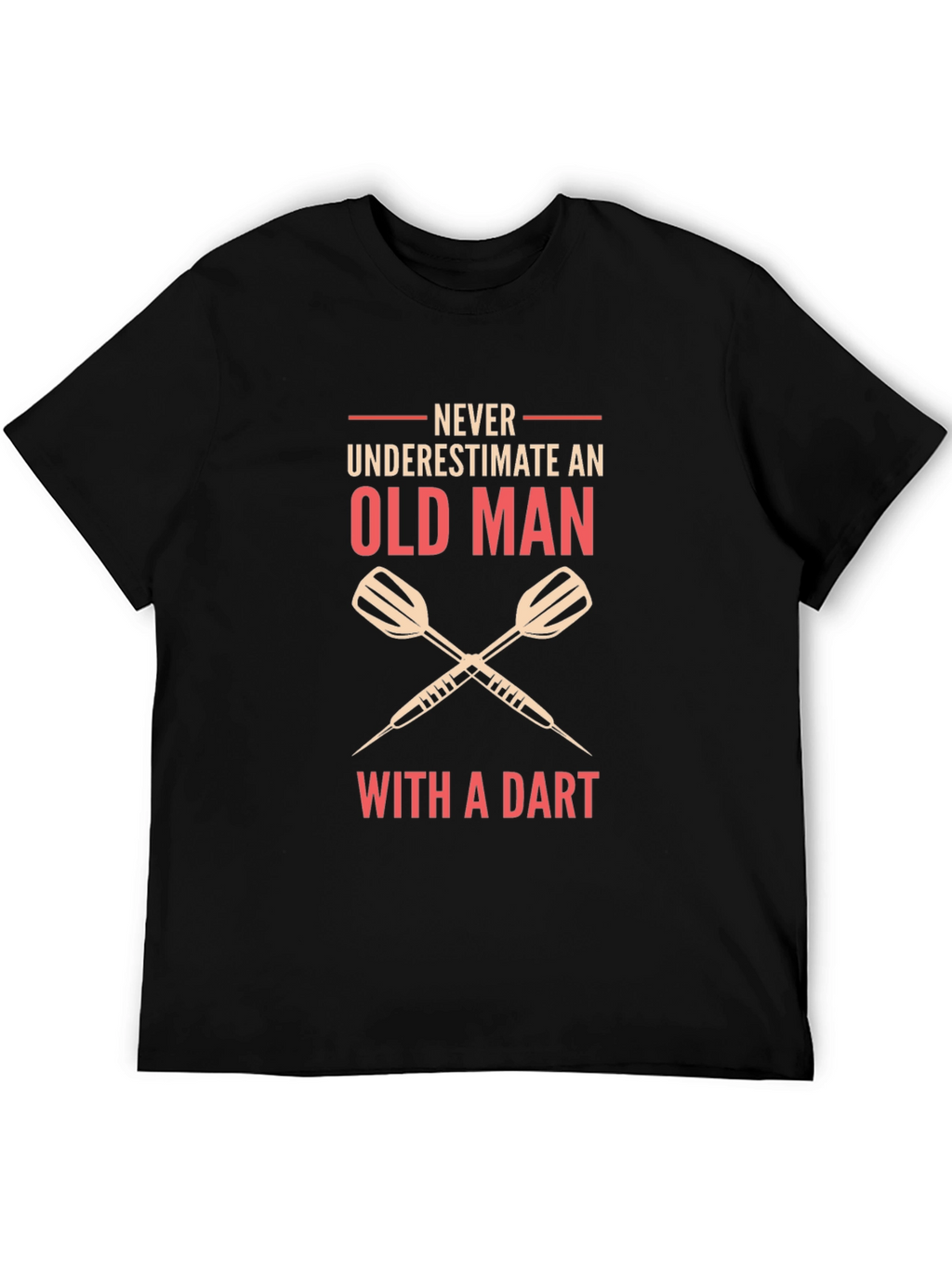 Never Underestimate Old Man T-Shirt