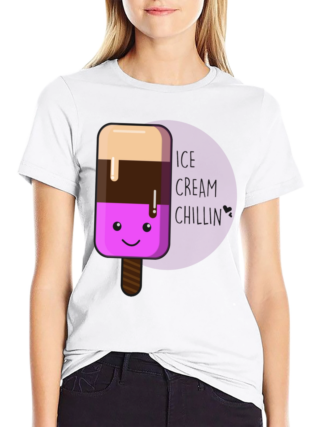 Ice Cream Chillin Graphic Tee - Stylish & Fun!