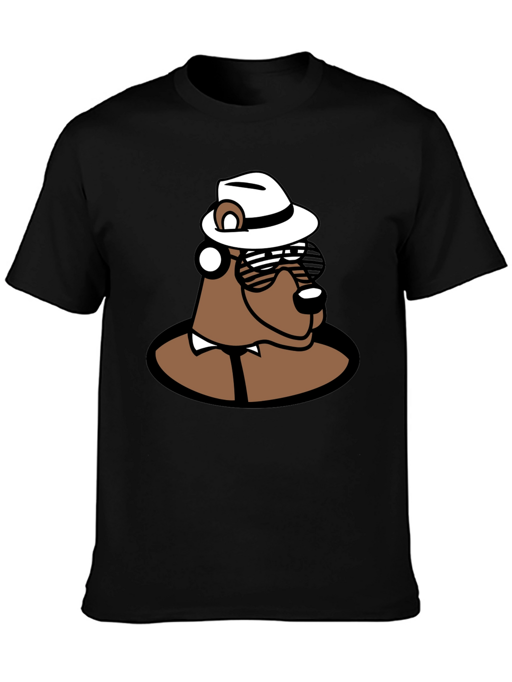 Cool Cartoon Bear T-Shirt