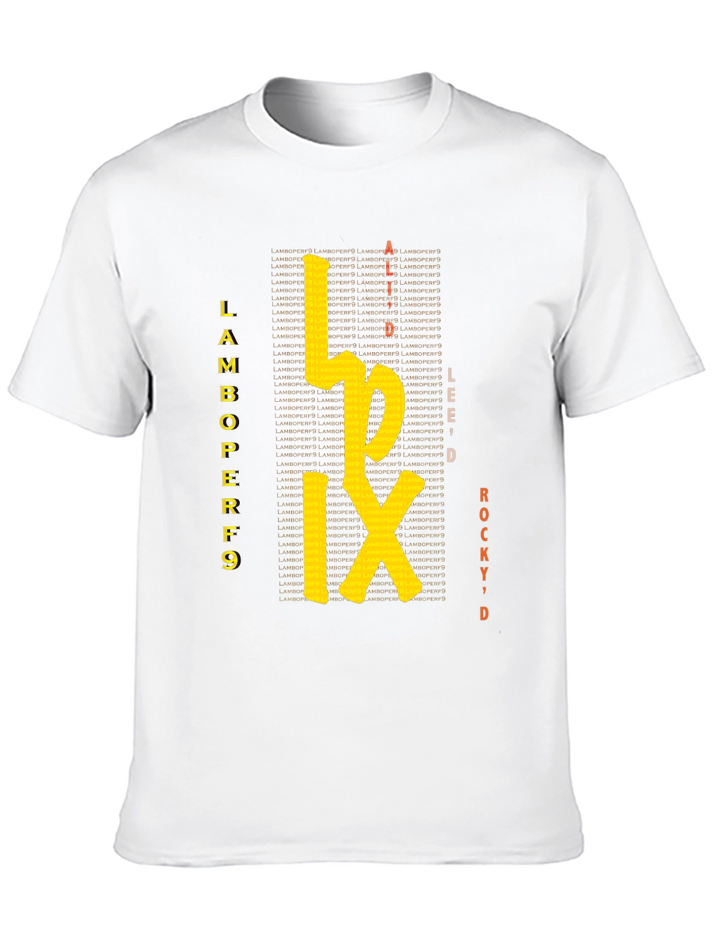 Lamboperf9 Graphic Tee - Stylish Black T-Shirt