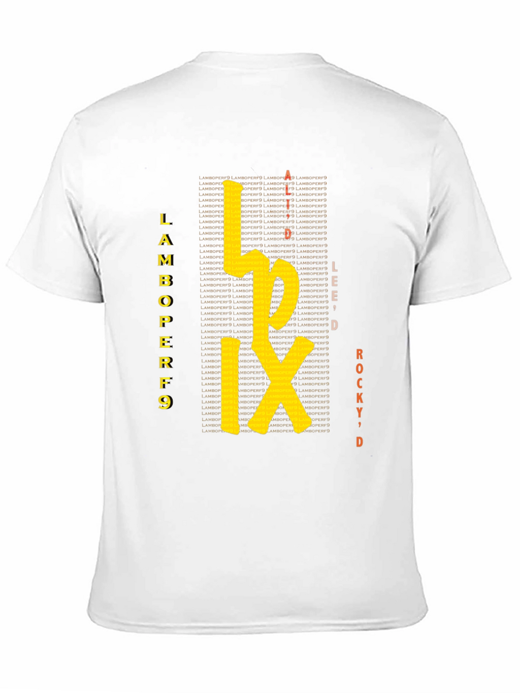 Lamboperf9 Graphic Tee - Stylish Black T-Shirt