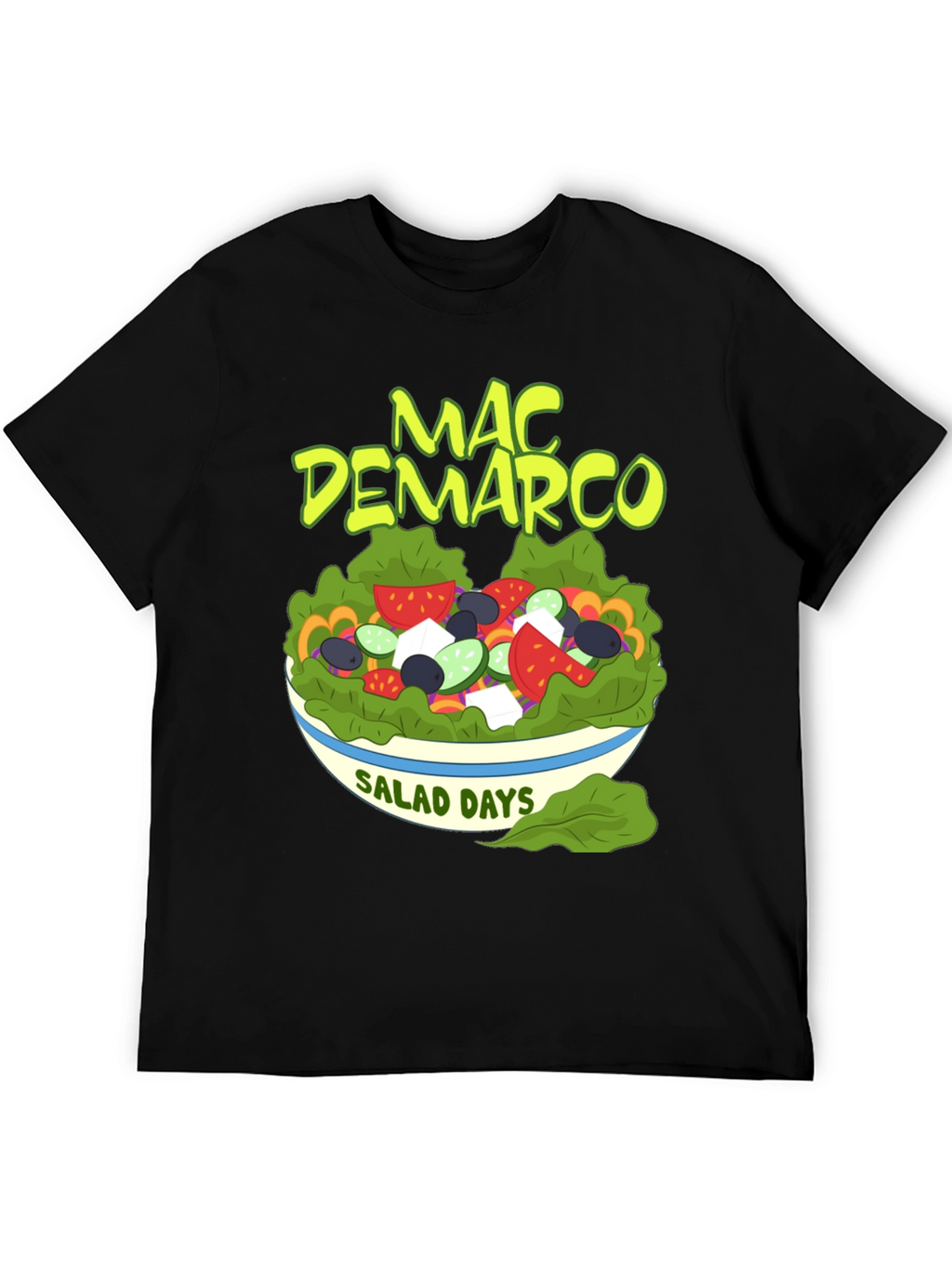 Mac Demarco Salad Days Black T-Shirt