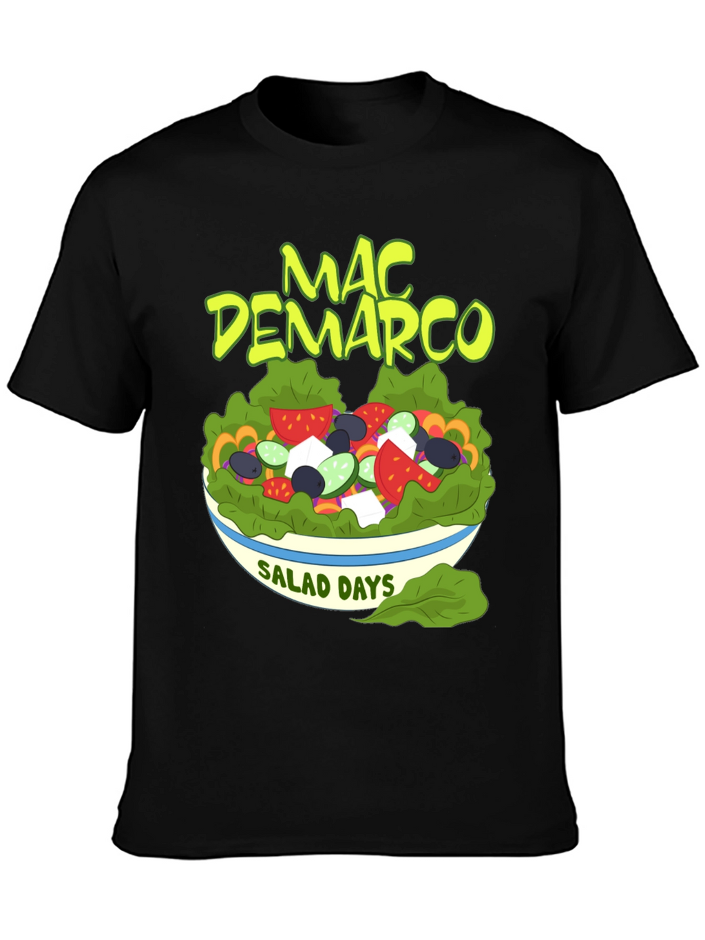 Mac Demarco Salad Days Black T-Shirt
