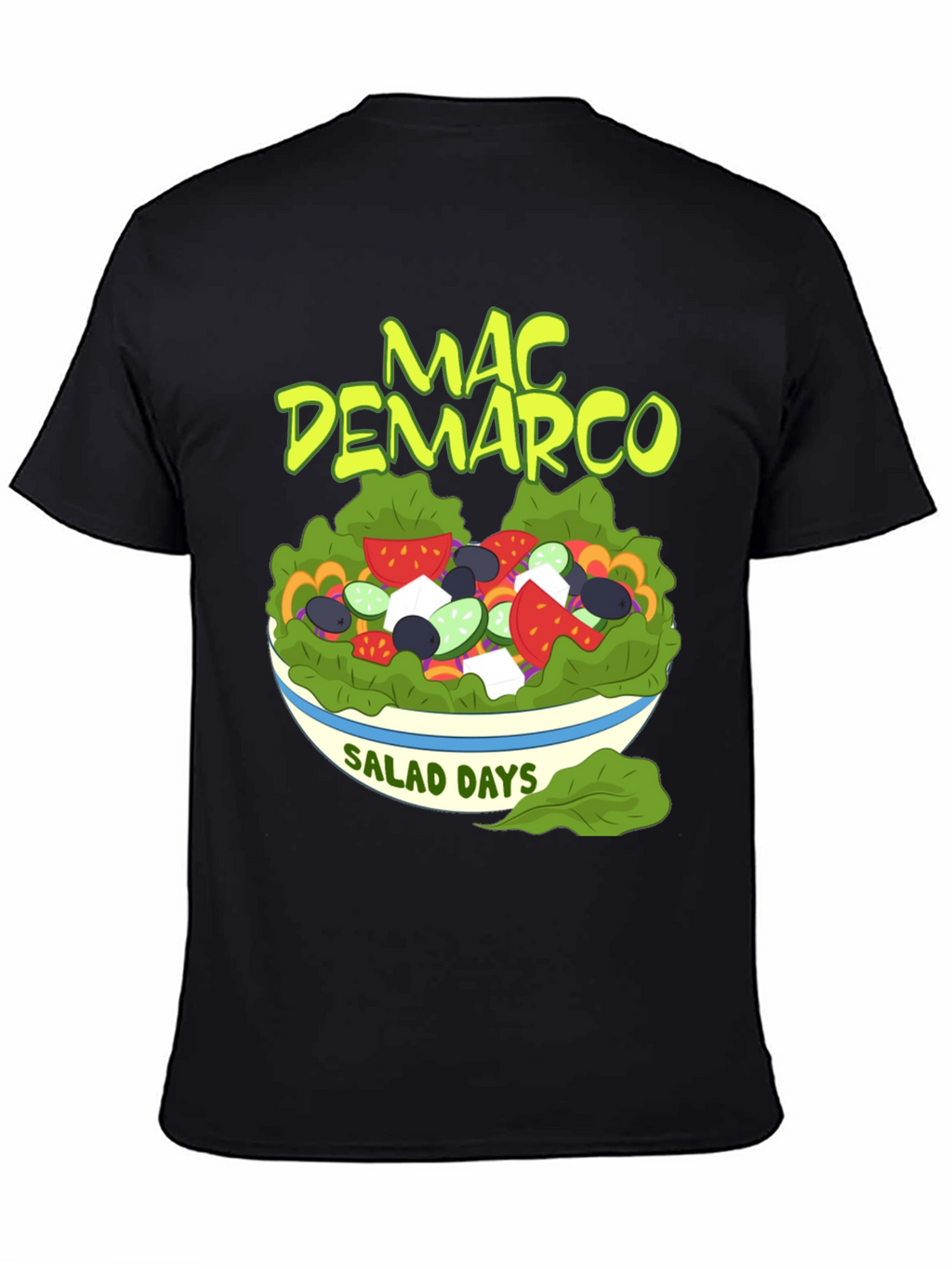 Mac Demarco Salad Days Black T-Shirt