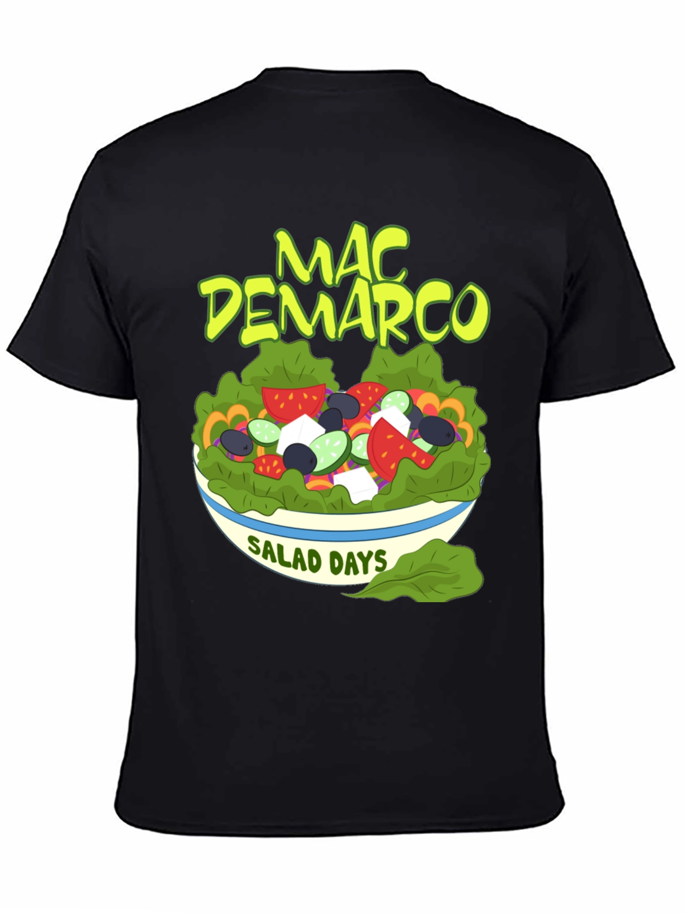 Mac Demarco Salad Days Black T-Shirt