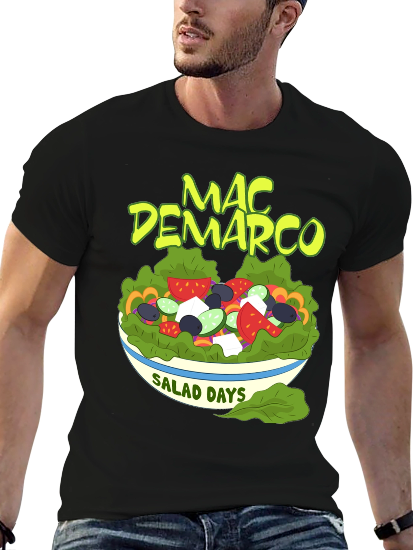 Mac Demarco Salad Days Black T-Shirt