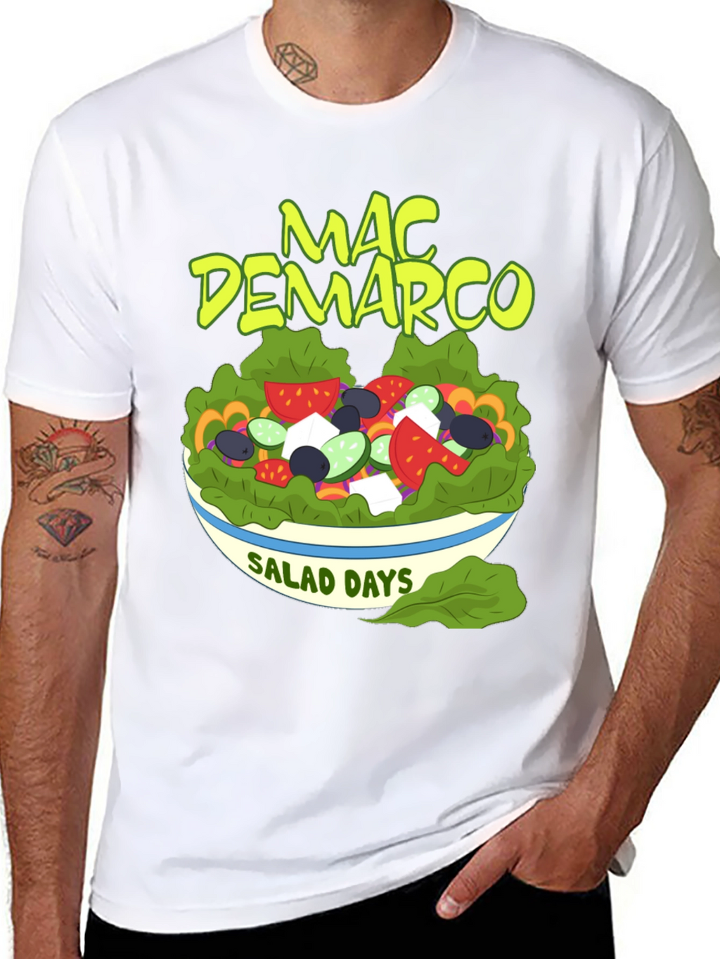 Mac Demarco Salad Days Black T-Shirt