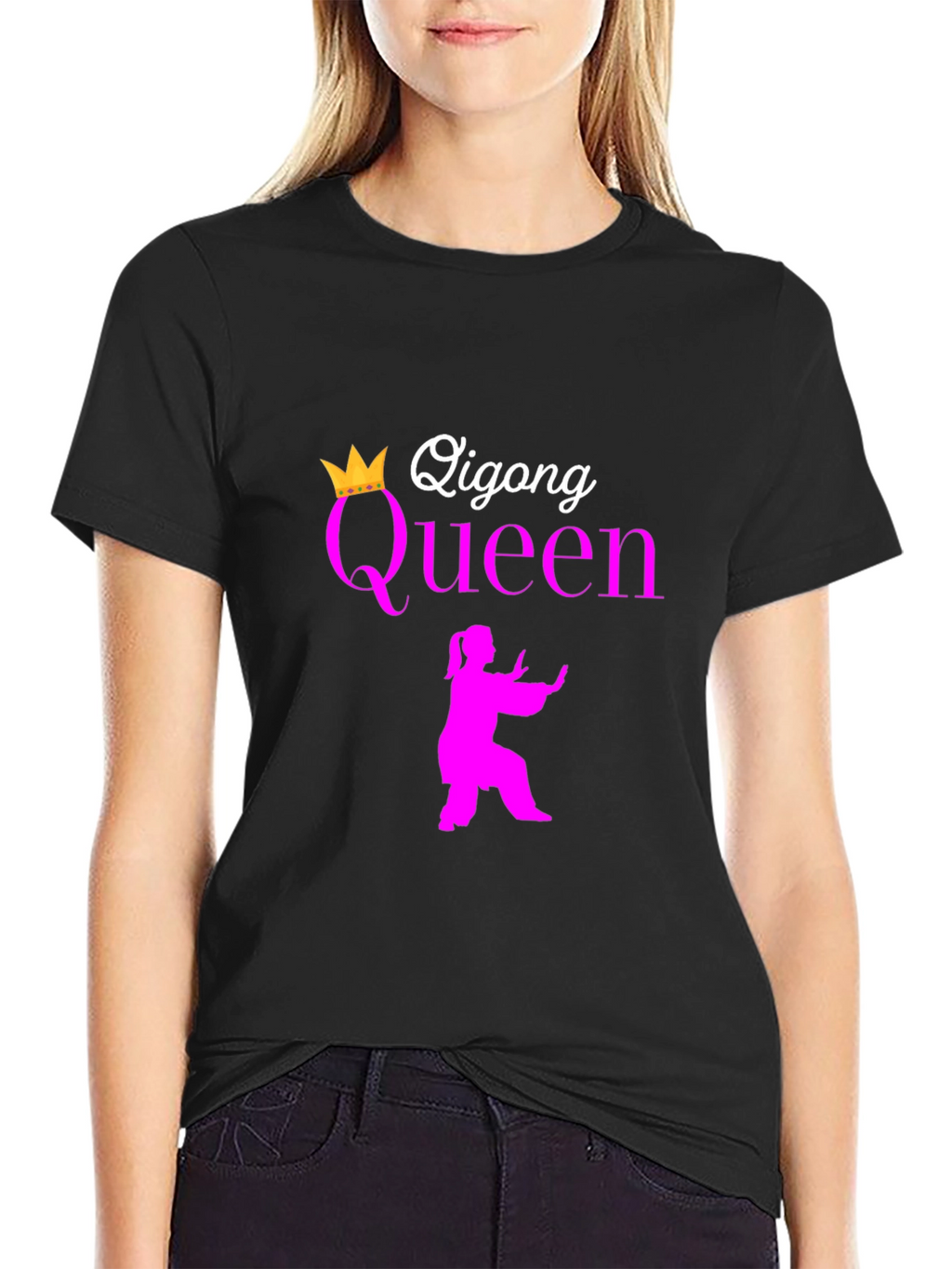 Qigong Queen T-Shirt - Black
