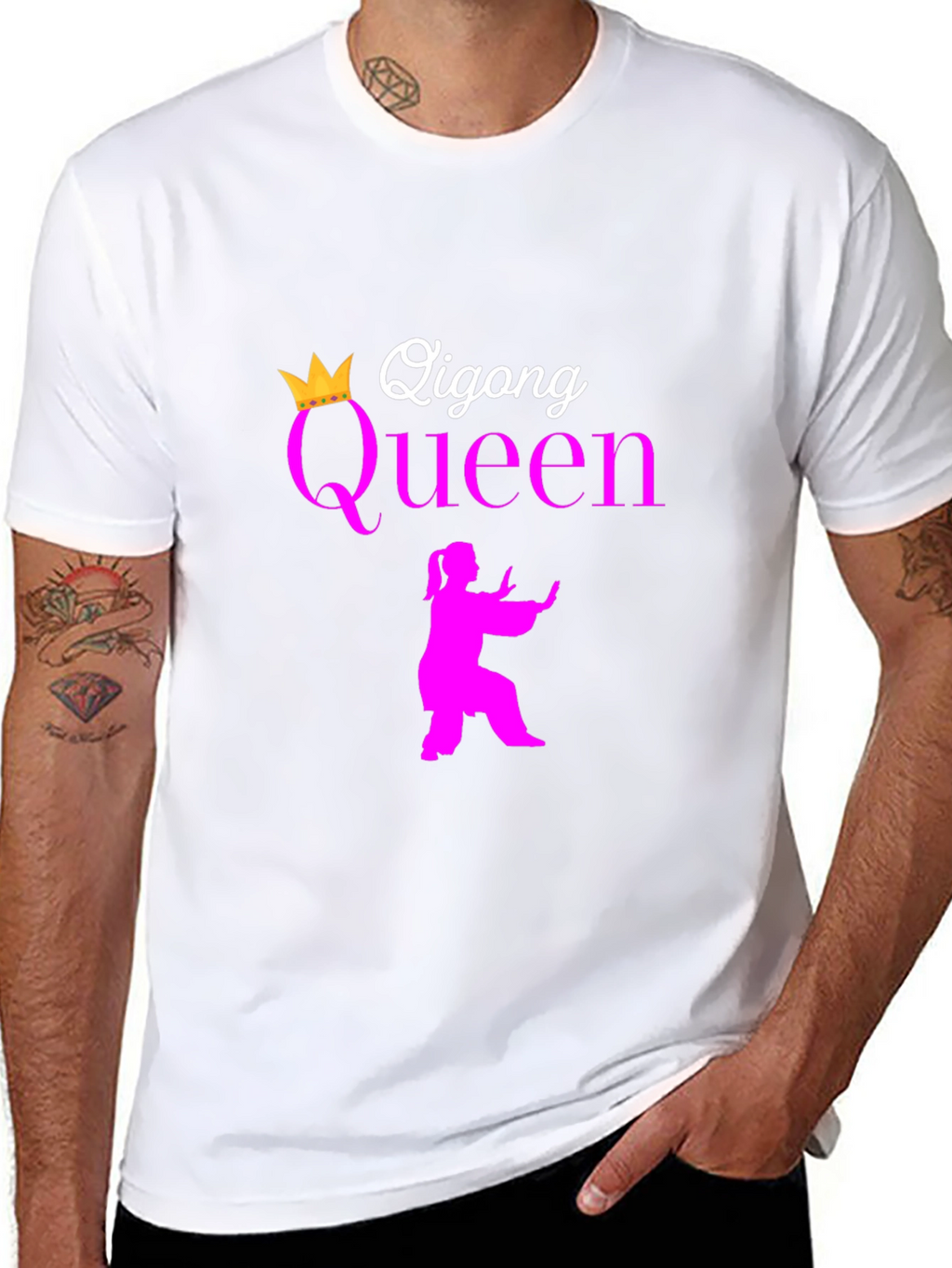 Qigong Queen T-Shirt - Black