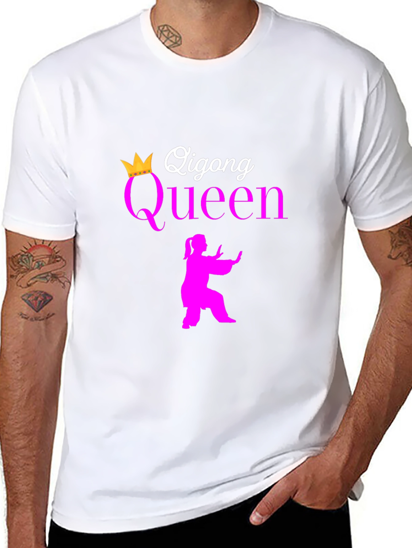 Qigong Queen T-Shirt - Black