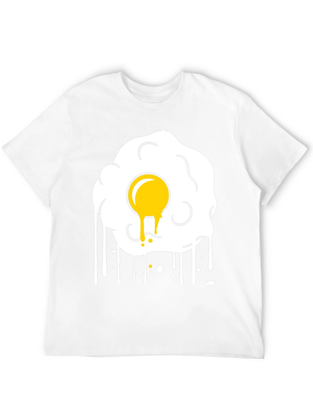 Fried Egg Graphic Tee - Sunny Side Up Style
