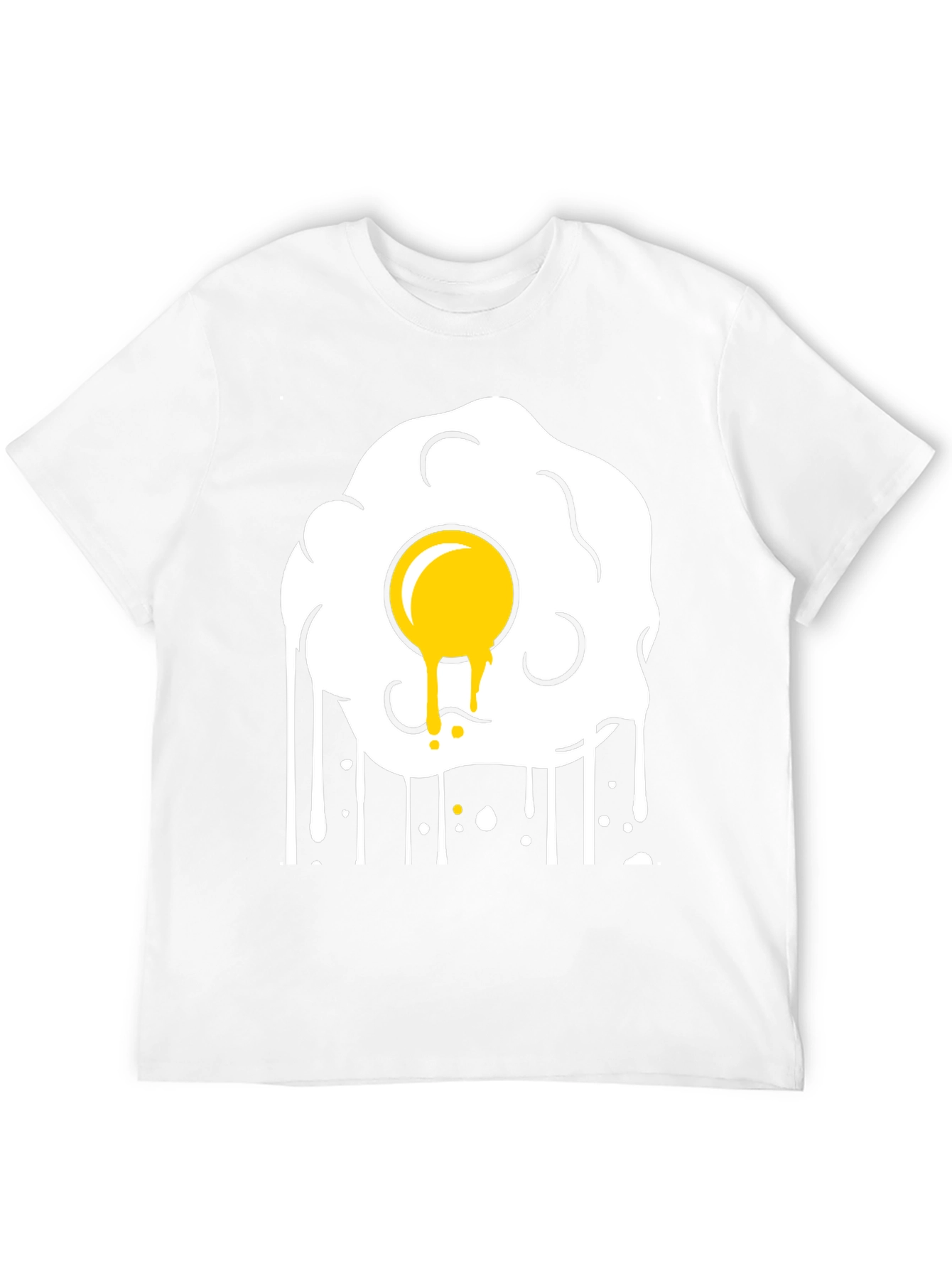 Fried Egg Graphic Tee - Sunny Side Up Style