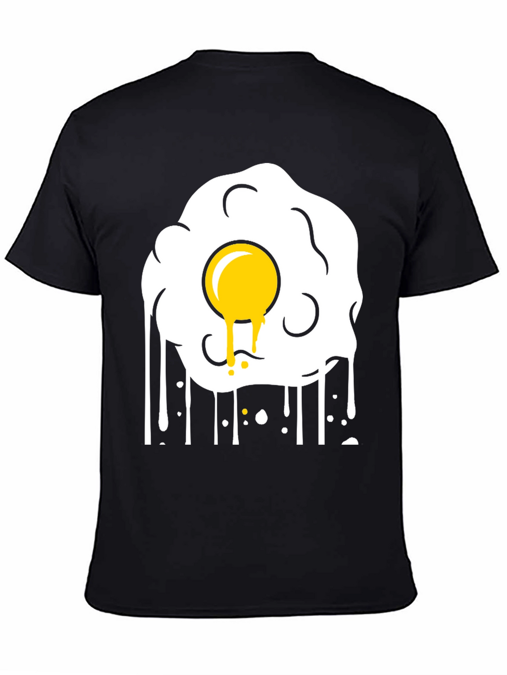 Fried Egg Graphic Tee - Sunny Side Up Style