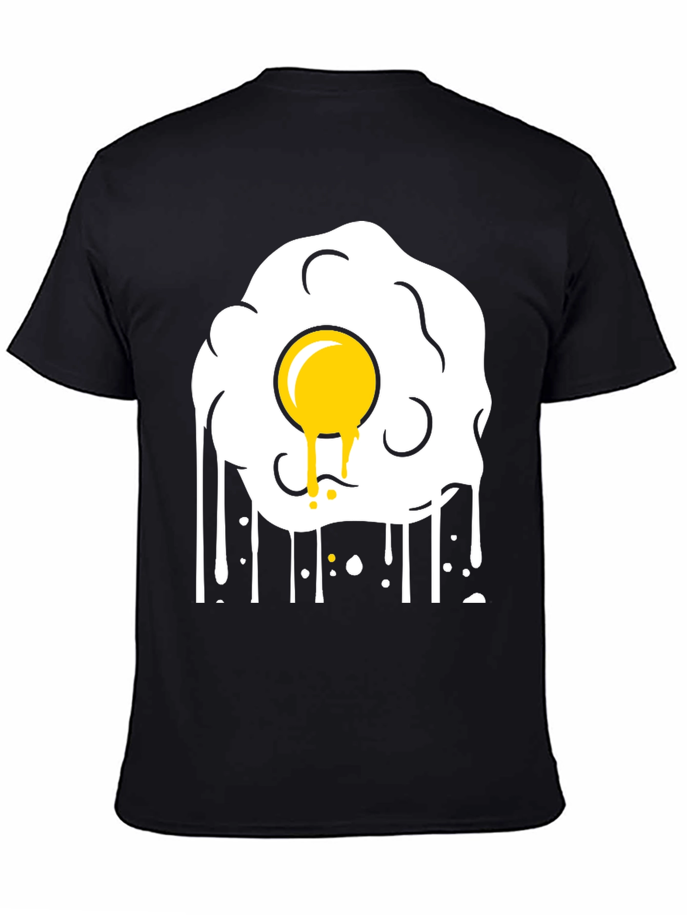 Fried Egg Graphic Tee - Sunny Side Up Style