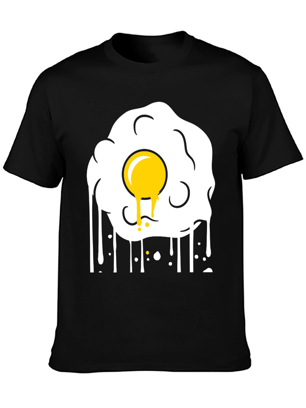 Fried Egg Graphic Tee - Sunny Side Up Style
