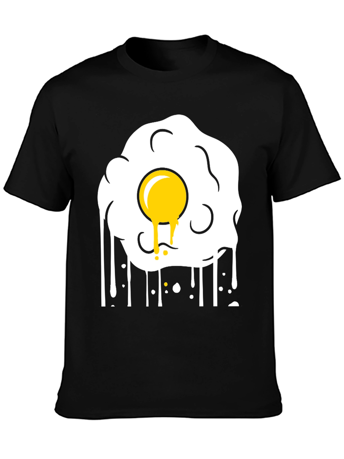 Fried Egg Graphic Tee - Sunny Side Up Style