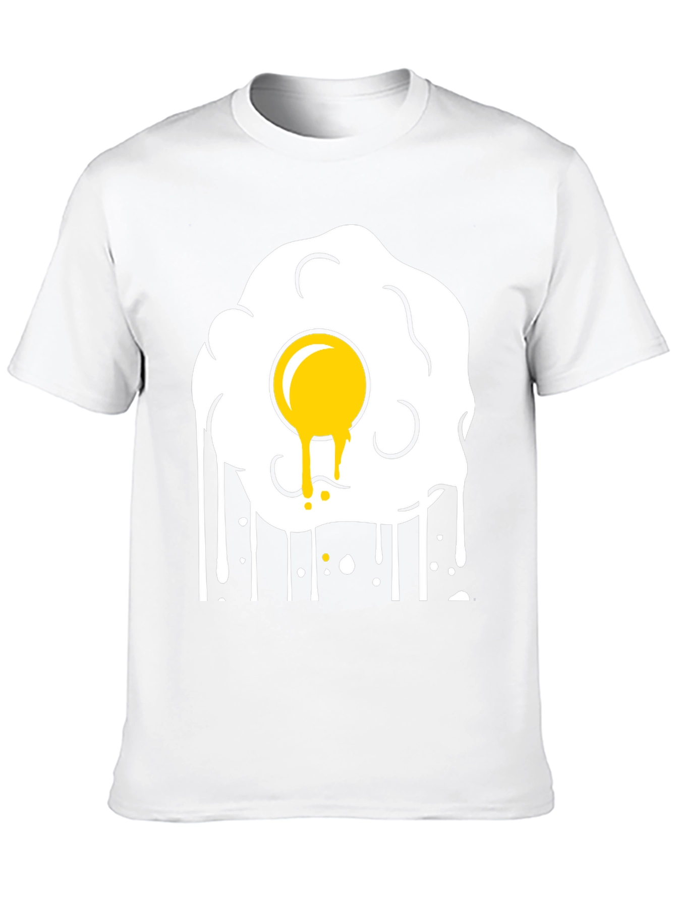 Fried Egg Graphic Tee - Sunny Side Up Style