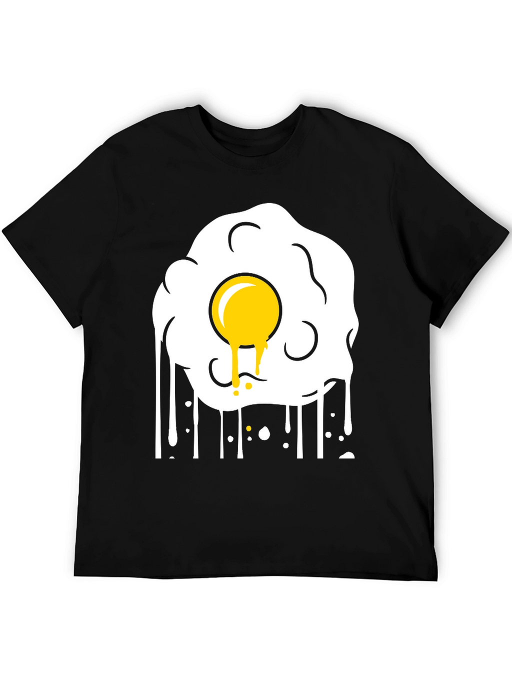 Fried Egg Graphic Tee - Sunny Side Up Style